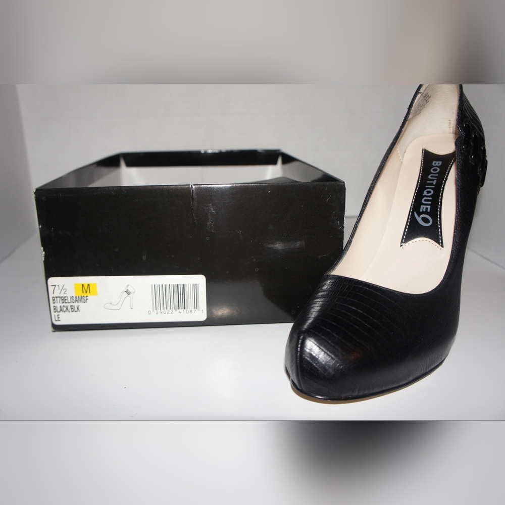 Boutique 9 Black Heeled Shoes